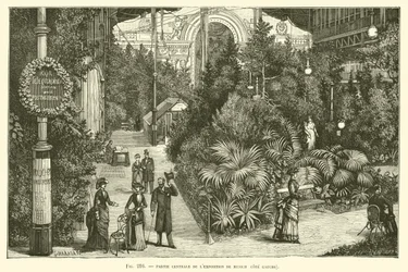 Central Part of the Munich Exhibition, Left Side